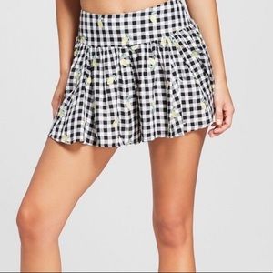 Gingham shorts